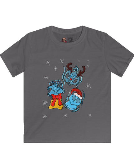 Twinkling Xmas Will O Wisp - Kids SoftStyle Tee Shirt