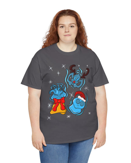 Twinkling Xmas Will O' Wisp - Adult Graphic Tee Shirt