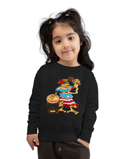 Puerto Rican Isabella Coqui Toddler Sweatshirt