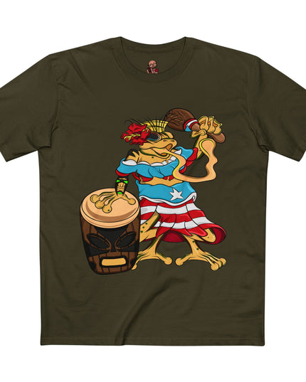Mens Staple Tee Shirt - Puerto Rican Isabela Coqui