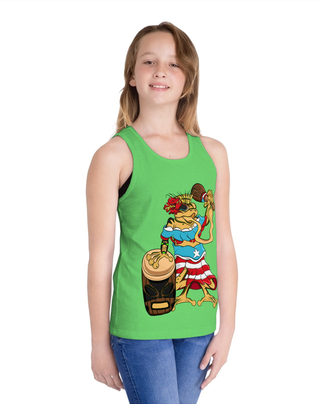 Puerto Rican Isabella Coqui - Kids' Tank Top