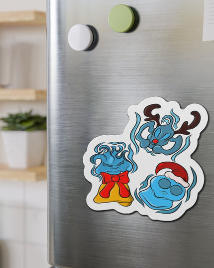 Xmas Will O' Wisp - Die-Cut Magnet