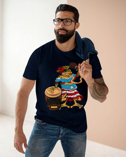 Mens Staple Tee Shirt - Puerto Rican Isabela Coqui