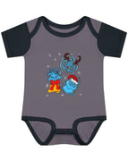 NB (0-3M) / Granite Heather/Black