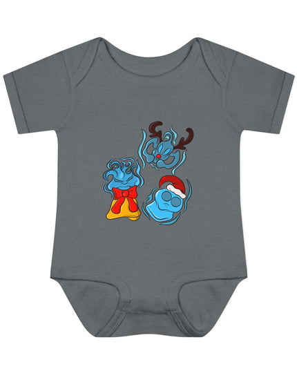 Xmas Will O Wisp - Infant Baby Rib Bodysuit