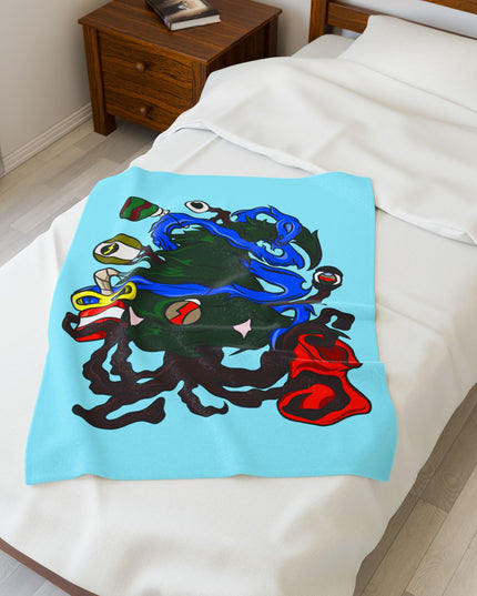 Christmas Treeant - Plush Blanket