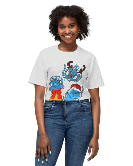 Xmas Will O' Wisp - Unisex HD Cotton T-Shirt