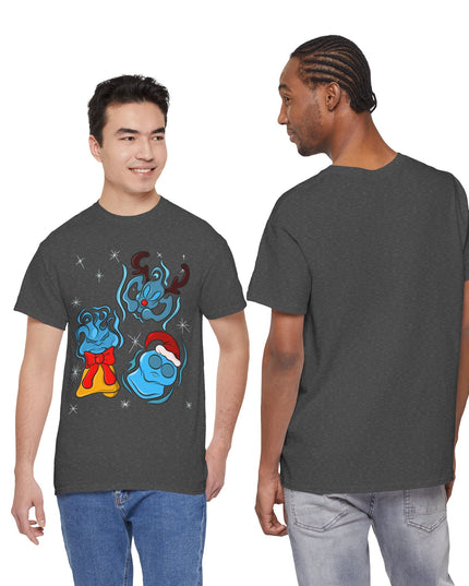 Twinkling Xmas Will O' Wisp - Adult Graphic Tee Shirt