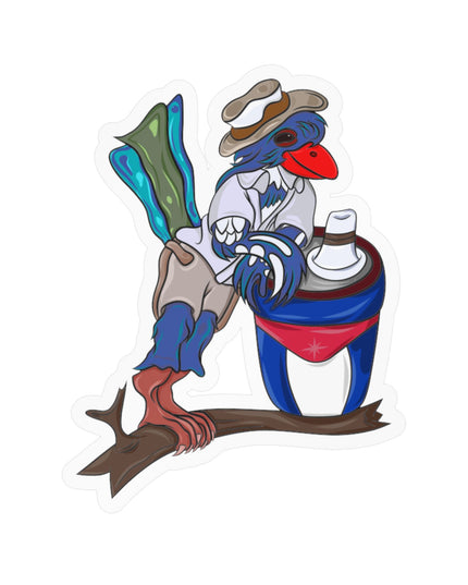 Mateo Armas Trogon - Kiss-Cut Vinyl Decal Sticker