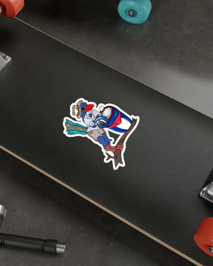 Mateo Armas Trogon - Kiss-Cut Vinyl Decal Sticker