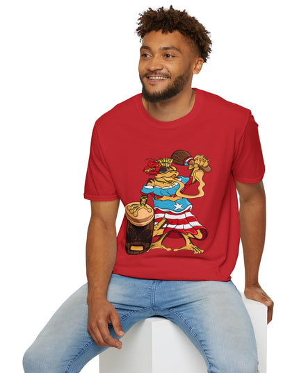 Unisex Graphic Tee Shirt - Puerto Rican Isabela Coqui