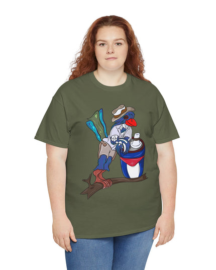 Mateos Armas the Cuban Trogon - Adult Graphic Tee Shirt