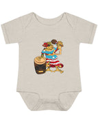 NB (0-3M) / Natural Heather