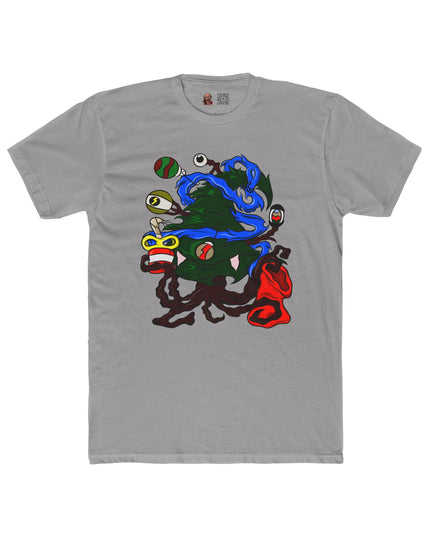Christmas Treant - Adult Cotton Crew Tee Shirt