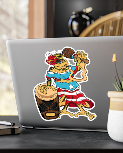 Puerto Rican Isabella Coqui - Kiss-Cut Vinyl Decal Sticker