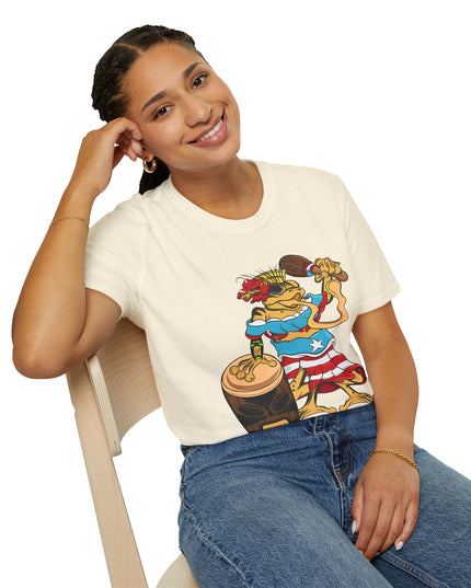 Unisex Graphic Tee Shirt - Puerto Rican Isabela Coqui