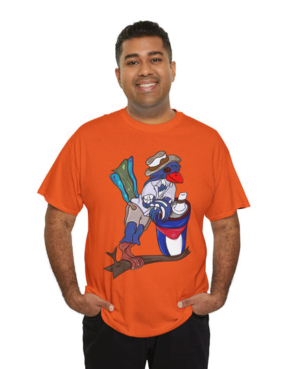 Mateos Armas the Cuban Trogon - Adult Graphic Tee Shirt
