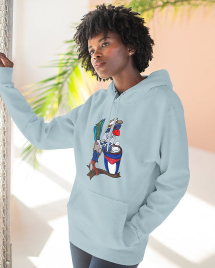 Mateo Armas Cuban Trogon — Fleece Hoodie