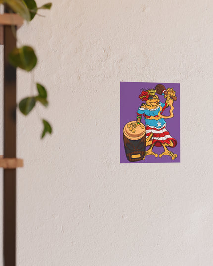 Puerto Rican Isabela Coqui - Satin or Matte Poster
