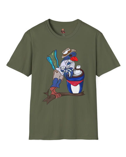 Mateo Armas the Cuban Trogon - Unisex Graphic Tee Shirt