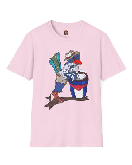 Mateo Armas the Cuban Trogon - Unisex Graphic Tee Shirt