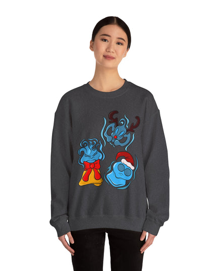 Xmas Will O' Wisp - Unisex Heavy Blend Crewneck Sweatshirt