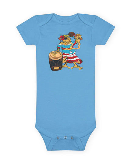 Puerto Rican Isabella Coqui - baby Short Sleeve Onesie