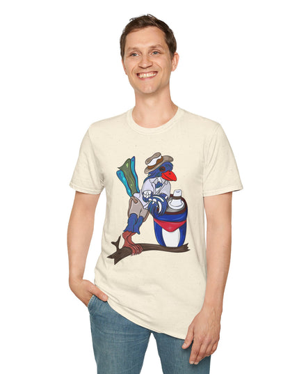 Mateo Armas the Cuban Trogon - Unisex Graphic Tee Shirt