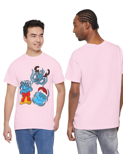 Twinkling Xmas Will O' Wisp - Adult Graphic Tee Shirt