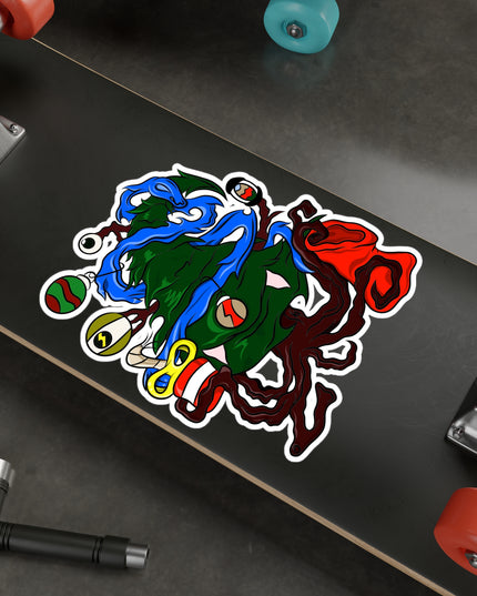 Christmas Treeant - Kiss-Cut Vinyl Decal Sticker