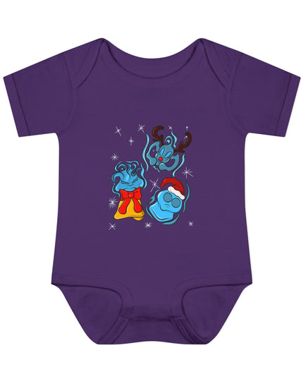Sparkling Xmas Will O' Wisp - Infant Jersey Bodysuit
