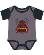 NB (0-3M) / Granite Heather/Black