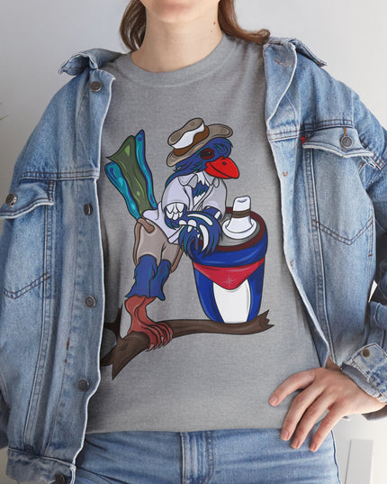Mateos Armas the Cuban Trogon - Adult Graphic Tee Shirt