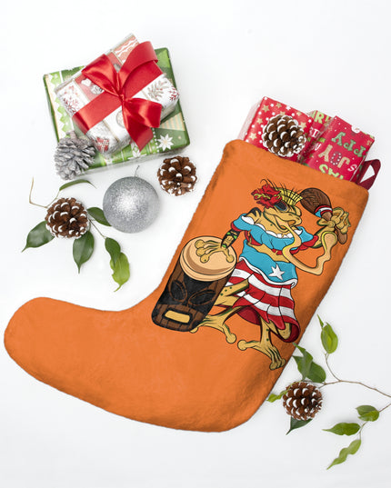 Puerto Rican Isabella Coqui - Light Orange Stocking