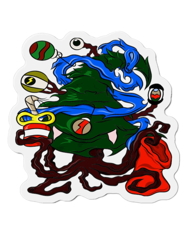 Christmas Treeant - Die-Cut Magnet