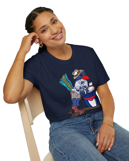 Mateo Armas the Cuban Trogon - Unisex Graphic Tee Shirt