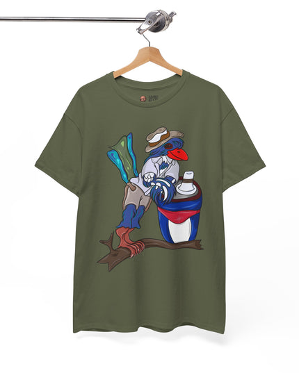 Mateos Armas the Cuban Trogon - Adult Graphic Tee Shirt