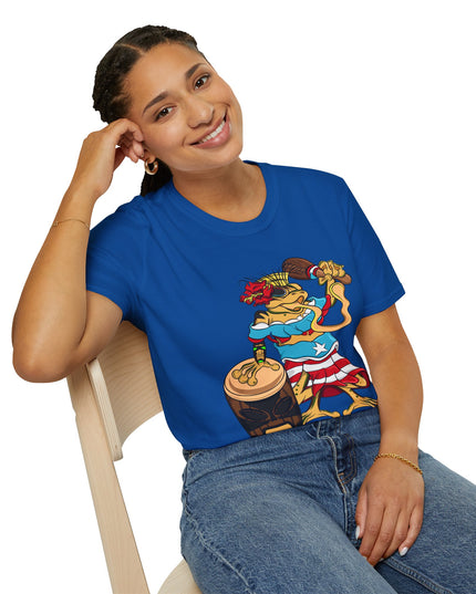 Unisex Graphic Tee Shirt - Puerto Rican Isabela Coqui