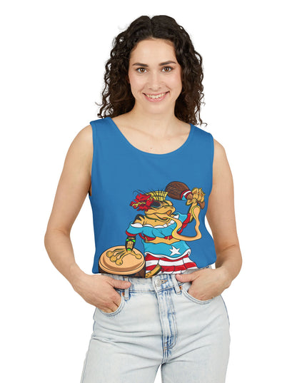Tank Top - Puerto Rican Isabela Coqui Print