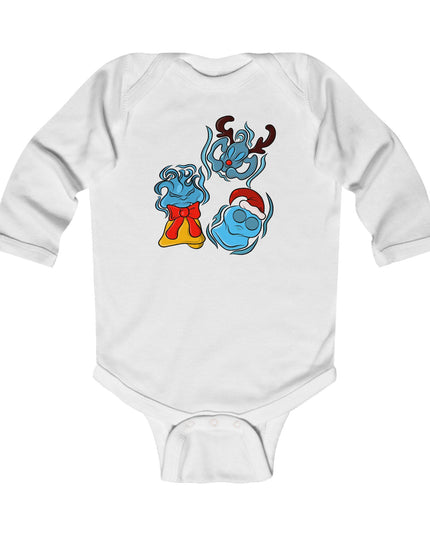 Xmas Will O' Wisp - Infant Long Sleeve Onesie