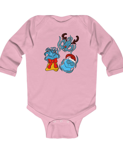 Xmas Will O' Wisp - Infant Long Sleeve Onesie