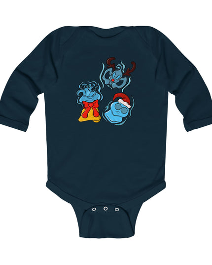 Xmas Will O' Wisp - Infant Long Sleeve Onesie