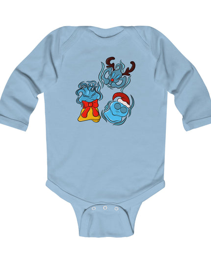 Xmas Will O' Wisp - Infant Long Sleeve Onesie