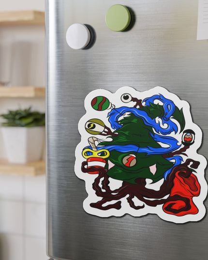 Christmas Treeant - Die-Cut Magnet