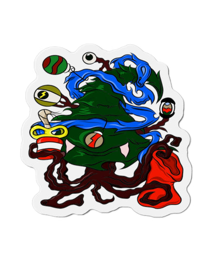 Christmas Treeant - Die-Cut Magnet