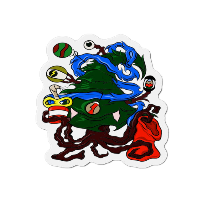 Christmas Treeant - Die-Cut Magnet