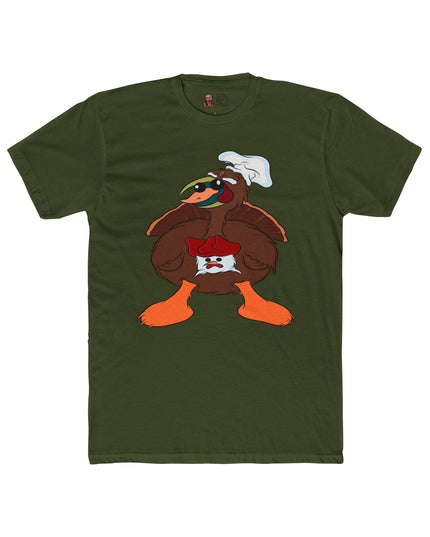 Ted the TurDucken - Unisex Adult Cotton Crew Tee Shirt