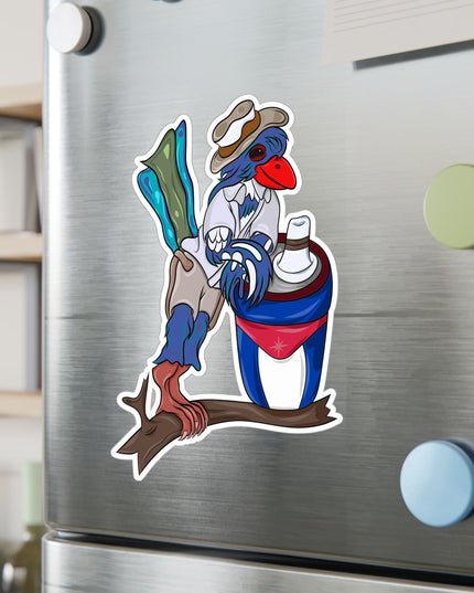Mateo Armas Trogon - Kiss-Cut Vinyl Decal Sticker
