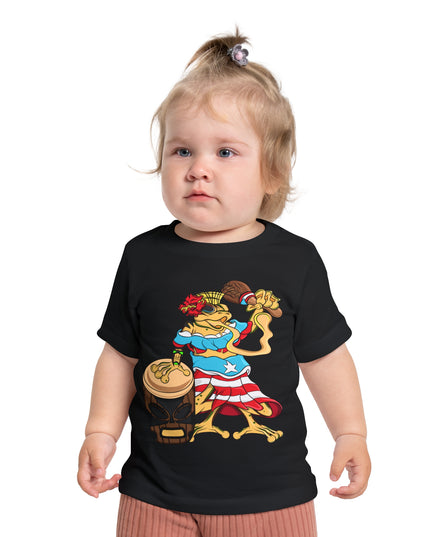 Puerto Rican Isabella Coquí - Baby Short Sleeve T-Shirt