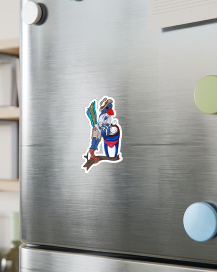 Mateo Armas Trogon - Kiss-Cut Vinyl Decal Sticker